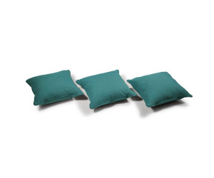 Conjunto de cojines decorativos con bordes cosidos (3 cojines)